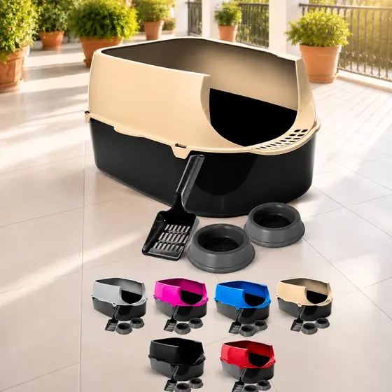 Kit Sanitario para Gatos Sandbox Furba — imagem 1