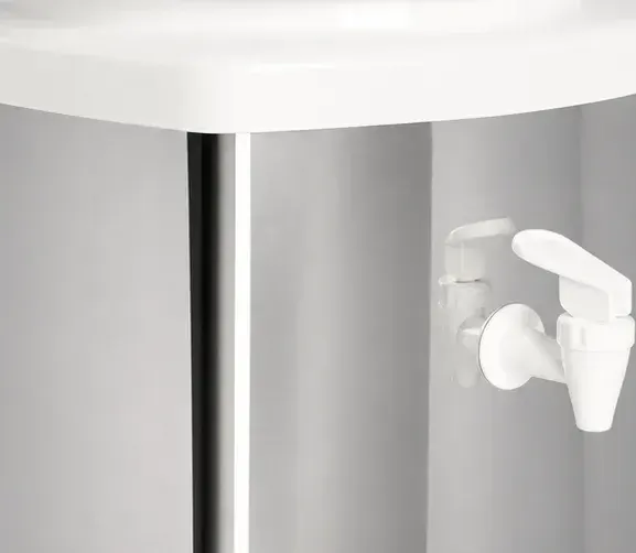 Torneira pronta e nível automático