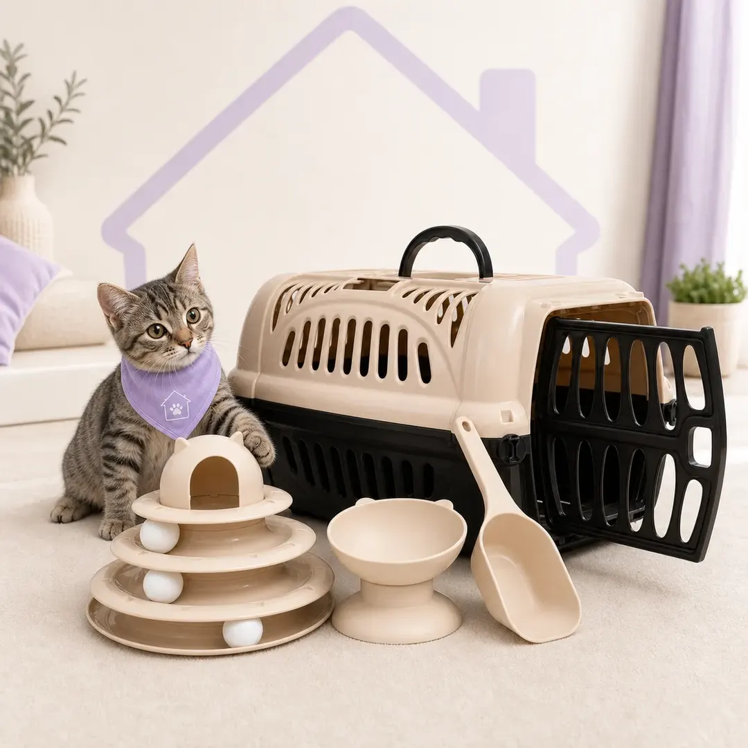 Kit Transporte Luxo para Gatos — imagem 4