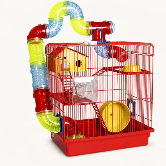 Gaiola Tubo Super Luxo 3 Andares — imagem 2