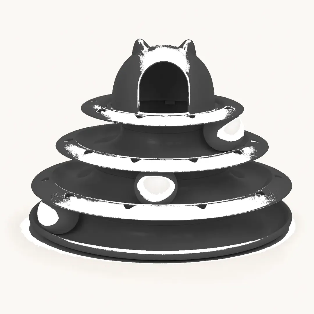 Torre de Bolinhas para Gato — imagem 2