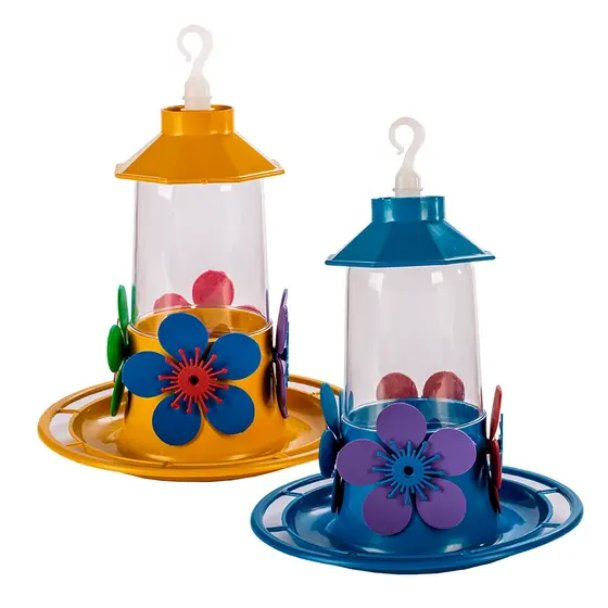 Kit 2 Bebedouros Beija Flor Luxo com Chapéu 250ml — imagem 2