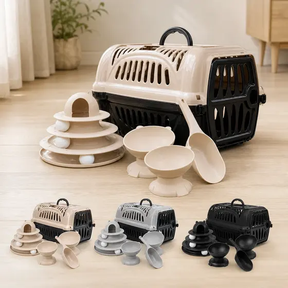 Kit Transporte Luxo para Gatos — imagem 1