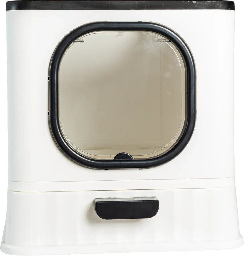 Porta frontal transparente