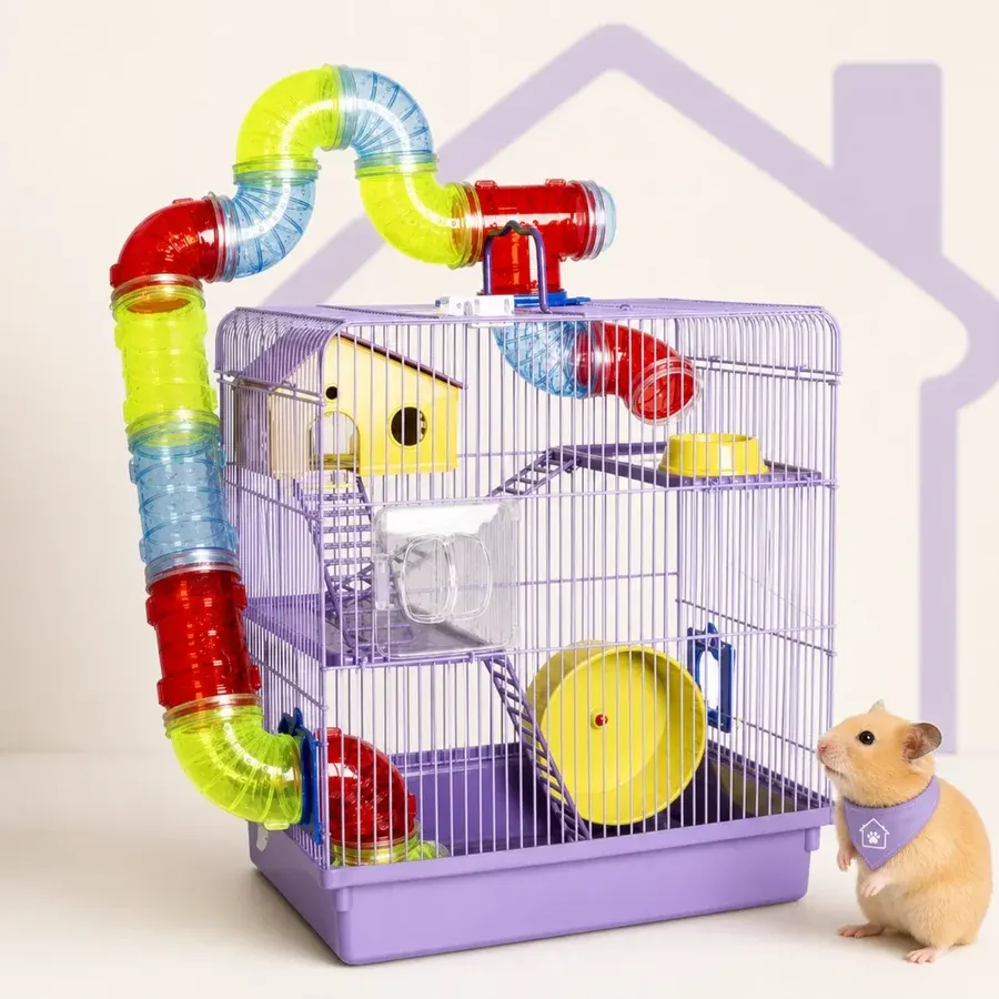No tamanho certo do hamster
